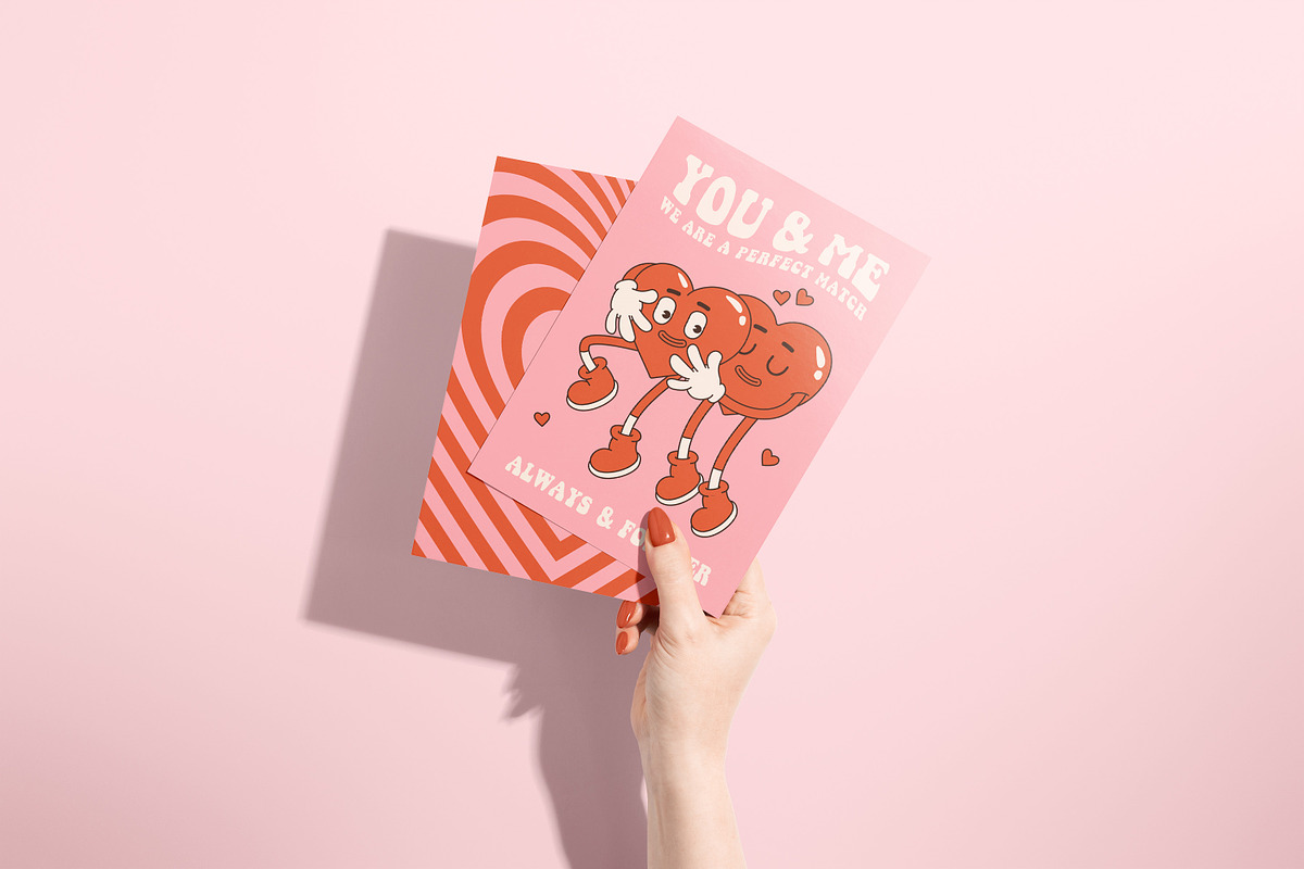 Groovy Valentine's Day, an Illustration by Martyshova (Photo 7 of 18)