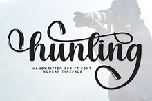 Hunting | Script Font