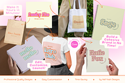 Funky Retro Logo Branding Kit, a Branding & Logo Template by Hell Yeah Designs (Thumbnail 4 of 7)