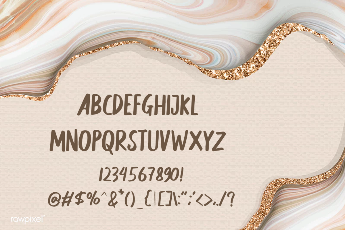 Aesthetic Font, a Sans Serif Font by Indotitas (Photo 4 of 5)