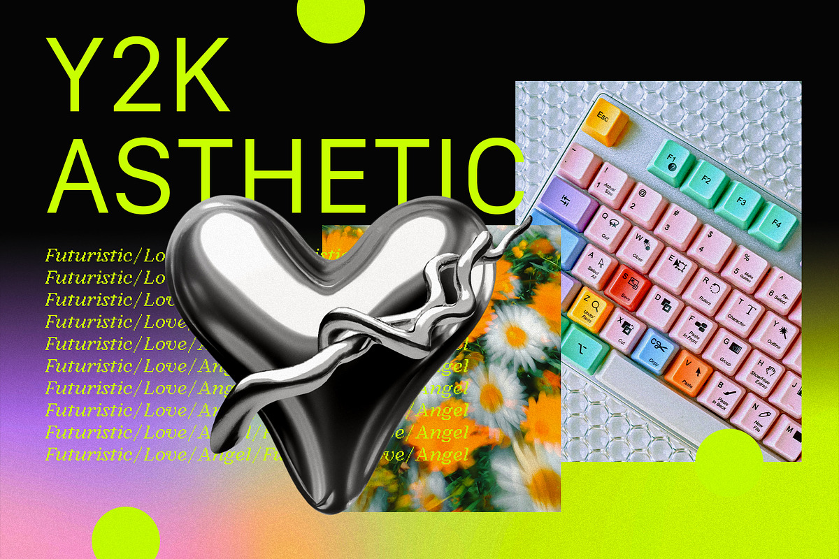 CYBER Y2K Chrome Shapes, an Object Graphic by Desert Poetic (Photo 2 of 6)