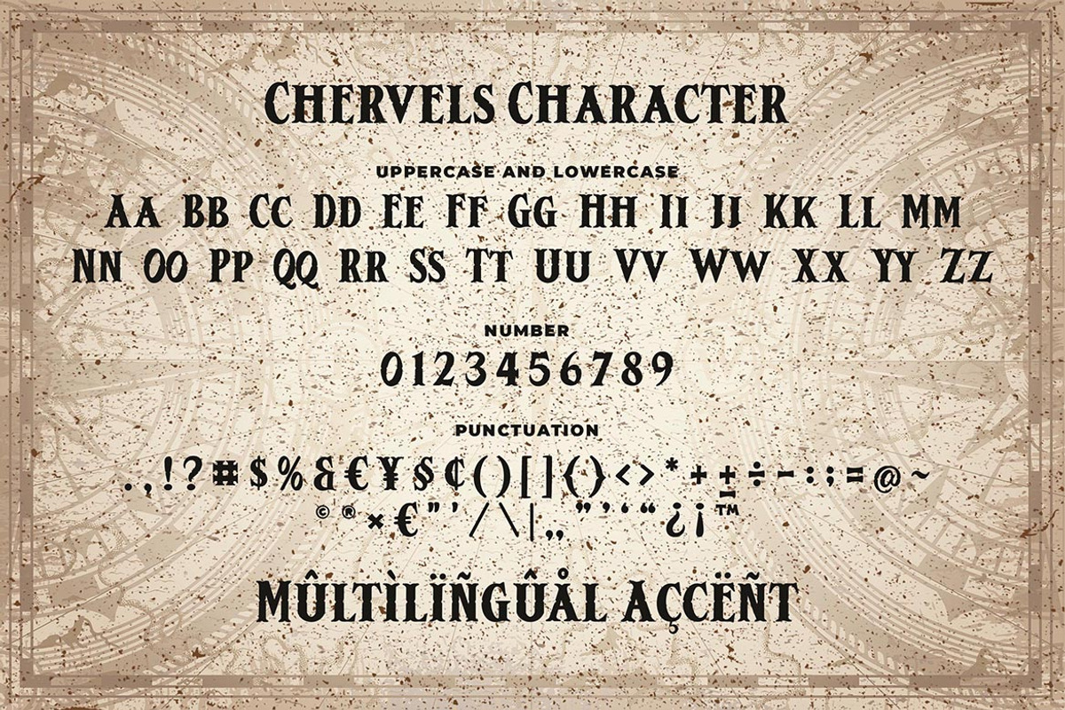 Chervels an old Fashioned Font, a Blackletter Font by Blankids Studio (Photo 6 of 7)