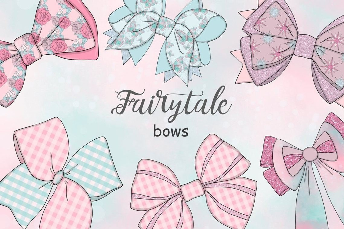Fairytale Bows, an Object Illustration by GlamArtZhanna (Photo 3 of 3)