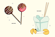 Fast Food Vector Illustration, a Food Illustration by TheFoodAtlas (Thumbnail 14 of 16)