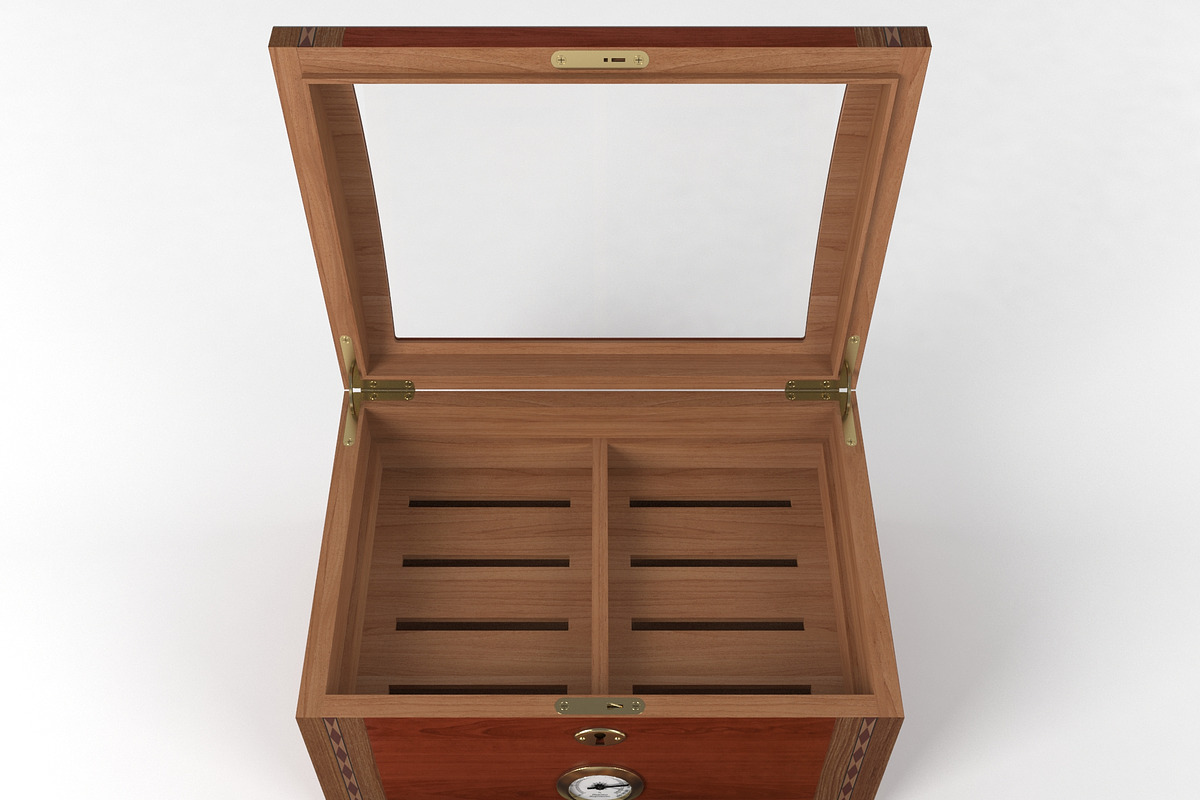 Humidor Santa Fe 100 Deluxe, a Furniture 3D Model by 3D Models by Obshansky (Photo 11 of 12)