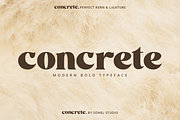 Concrete - Bold Advertising Typeface, a Serif Font by Sohel Studio (Thumbnail 1 of 12)