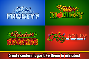 Christmas Graphic Styles & Logo Kit