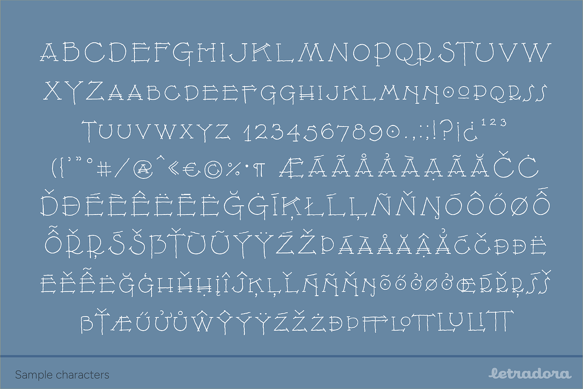 Montreal Architect, a Handwritten Font by Letradora (Photo 5 of 10)