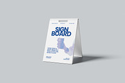 A-Frame Sign Board Mockup Set, an Advertising Mockup by Gatamotion (Thumbnail 5 of 5)