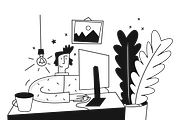 12 Framer Website İmages, a Person Illustration by DaisyStudio (Thumbnail 1 of 8)