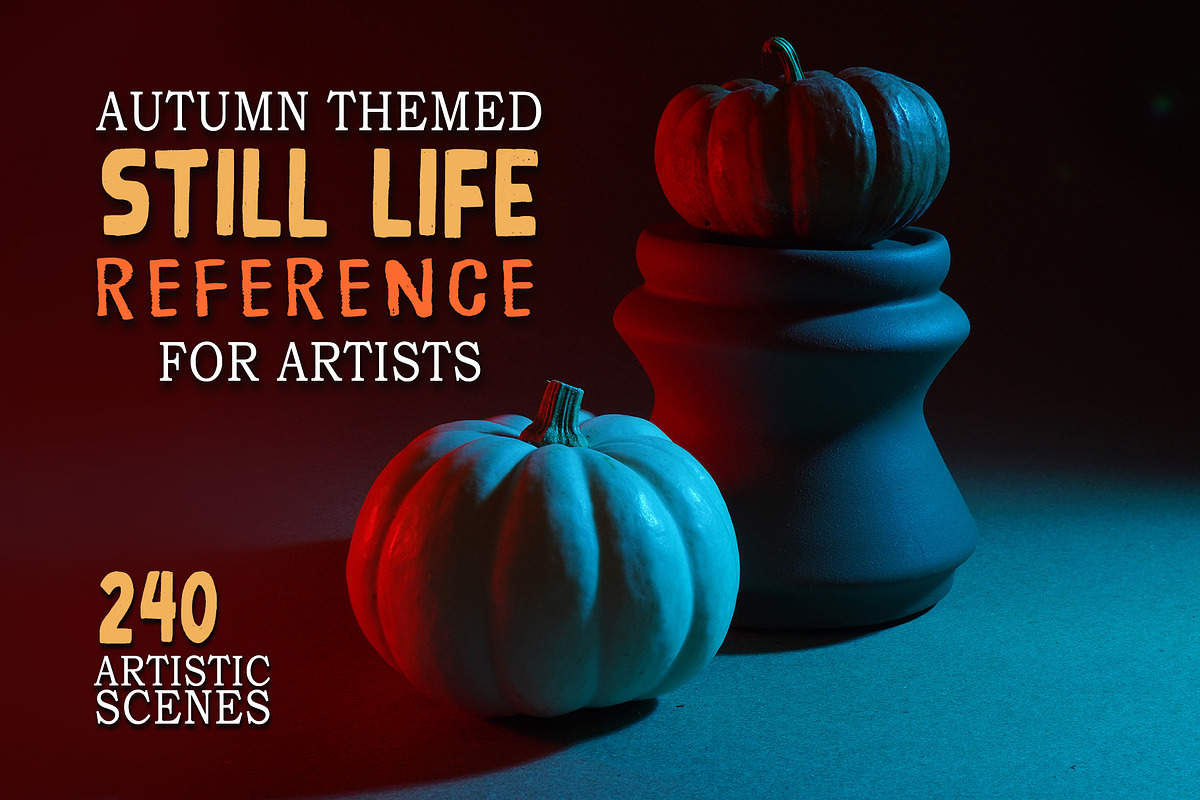Autumn Themed Still Life Reference, a Holiday Photo by Lane Draws (Photo 1 of 6)