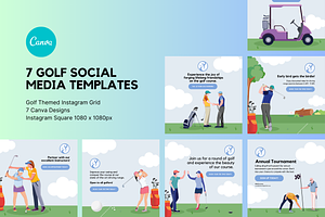 7 Golf Social Media