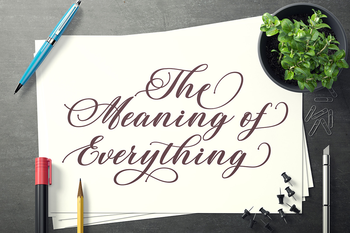 Auriga, a Script Font by Typehill (Photo 5 of 12)