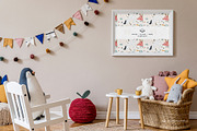 Landscape Frame in Baby Room Mock-up, a Print Template by Branda Keeps (Thumbnail 14 of 30)