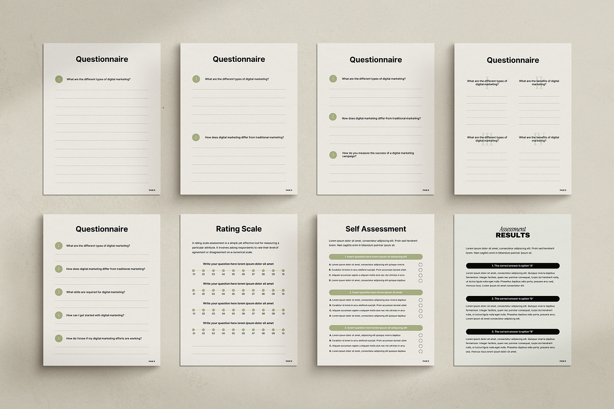 ADE / 2in1 Ebook & Workbook Kit, a Magazine Template by Wildnun Studio (Photo 37 of 46)