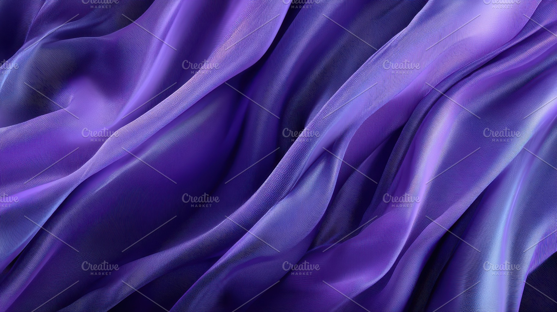 Flowing fabric in shades of purple, a Photo by Pavel_design