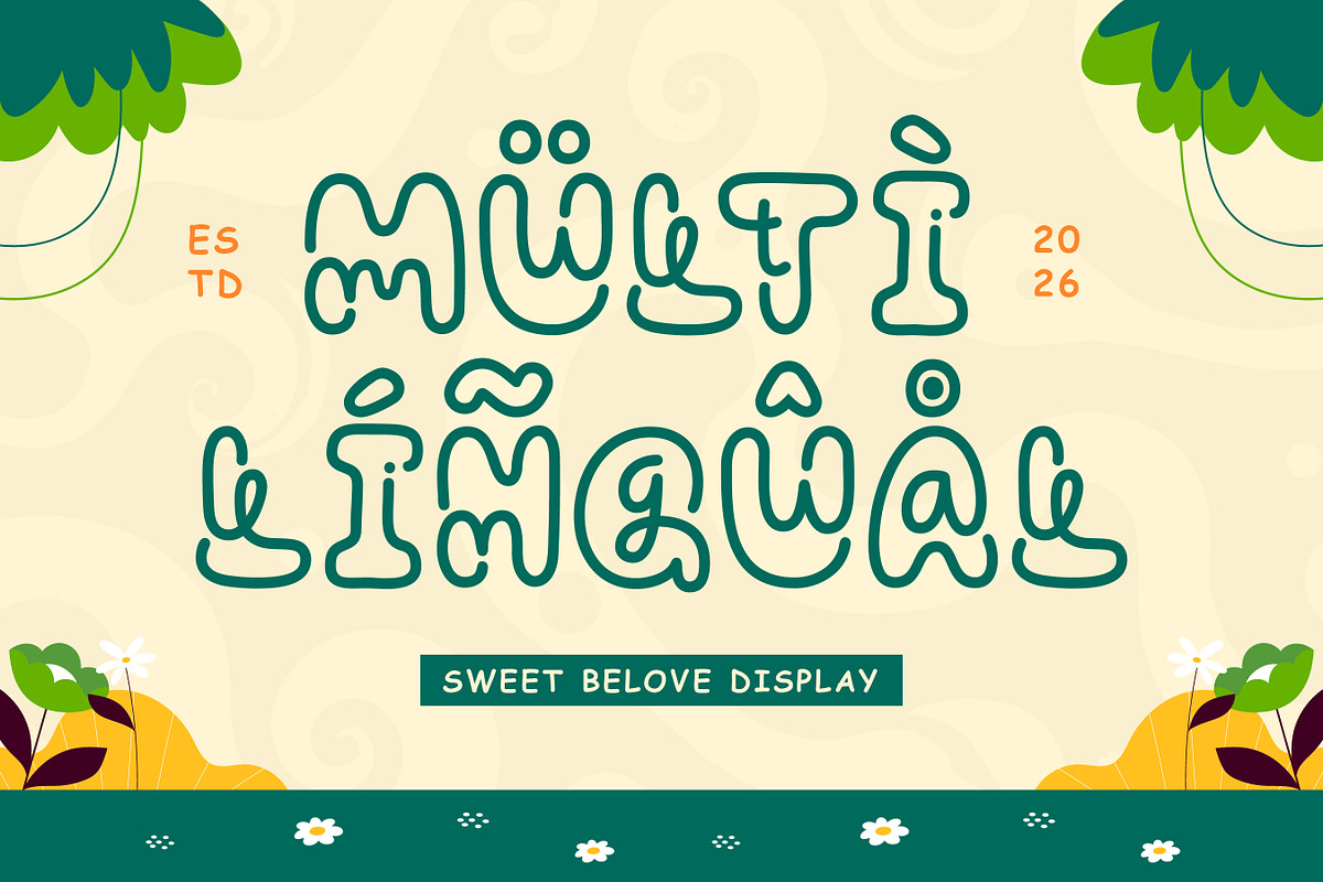 Sweet Belove – Playful Handwritten, a Handwritten Font by Mahesans Co (Photo 10 of 10)