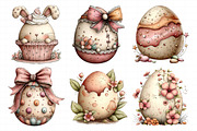 Whimsical Easter Egg Clipart, an Illustration by Daily.Designs (Thumbnail 6 of 8)