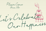 CS Brisa Pixel, a Script Font by Craft Supply Co. (Thumbnail 5 of 8)