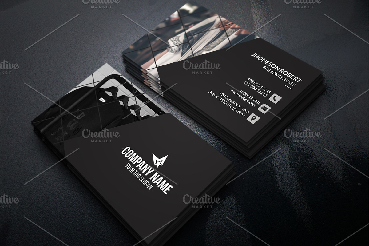 Fashion Business Card, a Business Card Template by Helal Shop (Photo 2 of 4)
