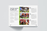 Sports Magazine Template, a Magazine Template by obidullah_01 (Thumbnail 9 of 10)