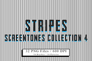 Screentones Collection 4 - Stripes, a Background Graphic by Honnum Graphic Art (Thumbnail 1 of 9)