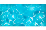 Blue pool water background. Ocean, a Texture Illustration by art PVP - market (Thumbnail 1 of 3)