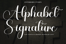 01 Alphabet Signature