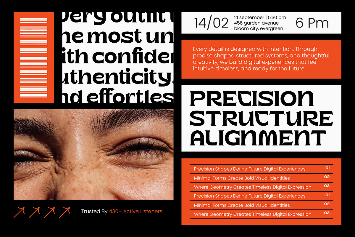 Metika Display Bold Serif, a Serif Font by timelesstype.co (Photo 2 of 10)