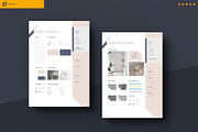 Calm Concept Design Mood Boards, a Stationery Template by Egotype (Thumbnail 6 of 9)