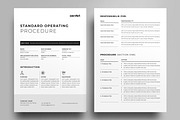 Standard Operating Procedure, SOP, a Stationery Template by Niofix (Thumbnail 4 of 7)