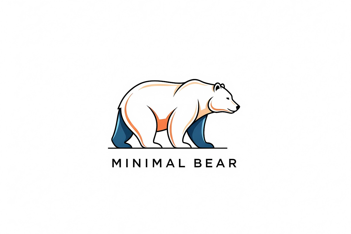 Minimal Polar Bear, a Branding & Logo Template by Logocreative (Photo 2 of 2)