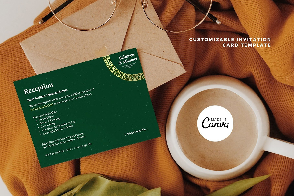 13+ Wedding Templates Design Bundle, an Invitation Template by MK Creatives (Photo 12 of 17)
