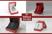 Minimal Jewelry, an Object Graphic by Designer_Momina (Thumbnail 1 of 5)