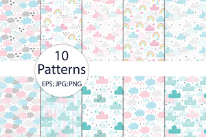 lovely clouds patterns collection!