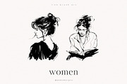 Women I, a Person Illustration by PeDe Designs (Thumbnail 4 of 6)