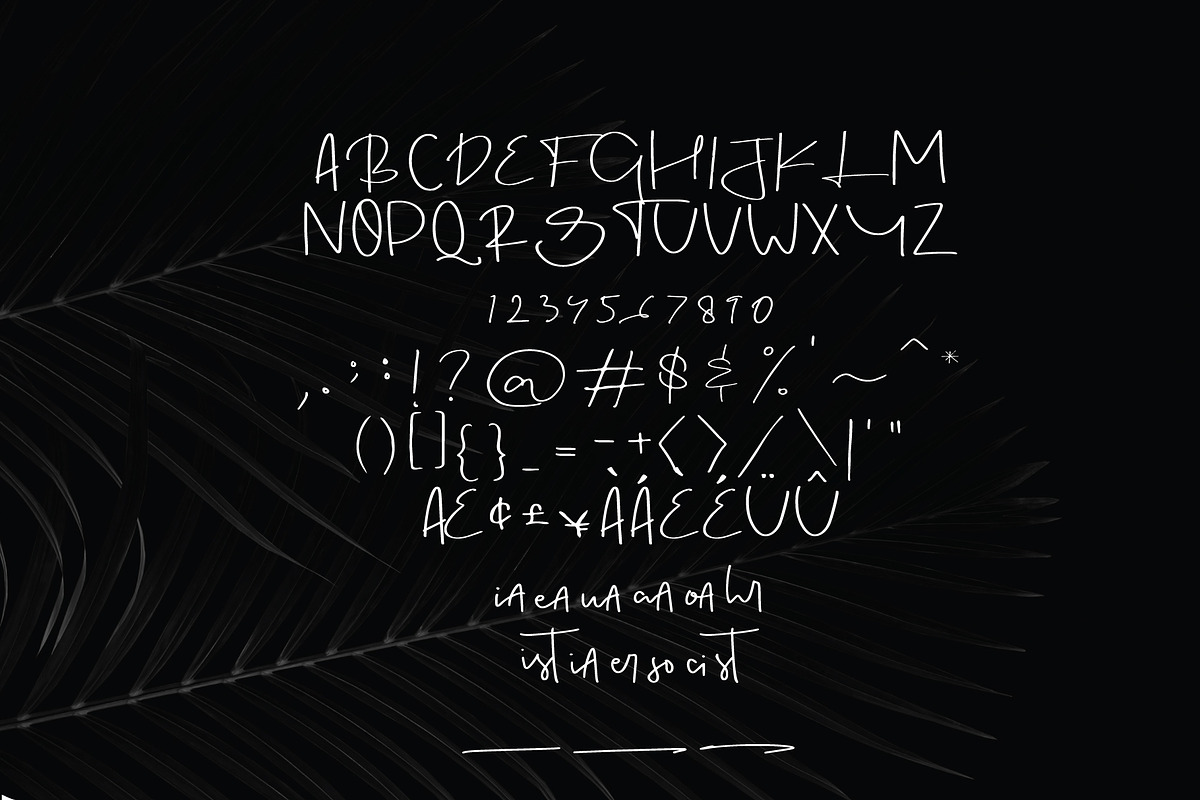 christian anderson, a Script Font by Mariyana (Photo 2 of 6)