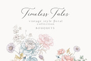 Vintage Floral Bundle, an Object Illustration by studioequinox (Thumbnail 64 of 65)
