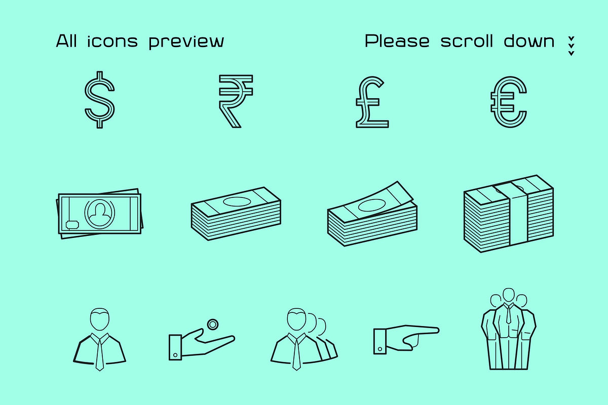 Vector icons | Business, an Icon by Level up (Photo 2 of 3)