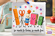 Back to School Png Design Bundle, a Seasonal Illustration by CreationArt (Thumbnail 10 of 11)