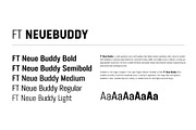 FT Neue Buddy - 5 Styles Sans Serif, a Sans Serif Font by fuzztype (Thumbnail 3 of 15)