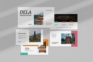 Dela : Tour and Travel Google Slides, a Presentation Template by Punkl Camp