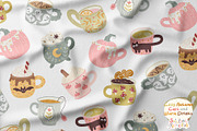 Cozy Autumn Cups and Warm Drinks, a Seasonal Illustration by Svitlana Kharchuk (Thumbnail 11 of 13)