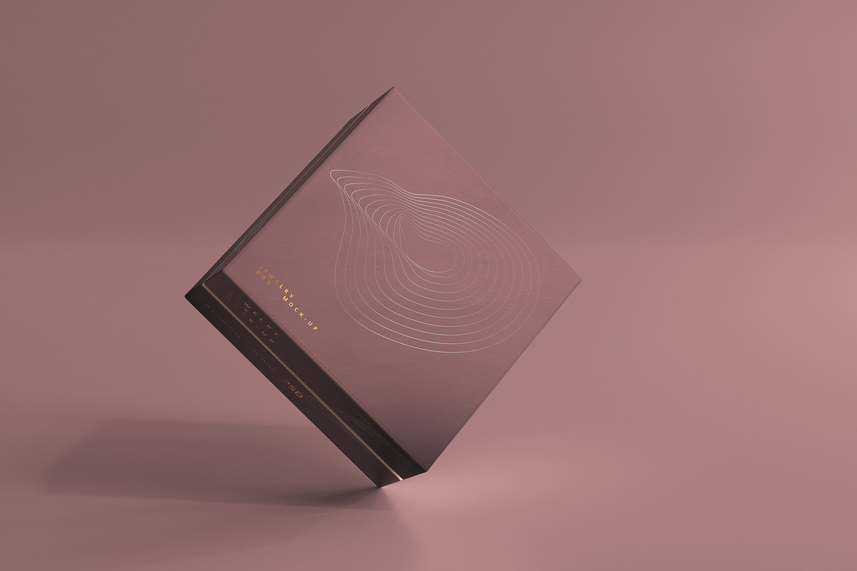 Jewelry or Gift Box Mockups, a Pens & Pencil Mockup by pmvch (Photo 9 of 32)