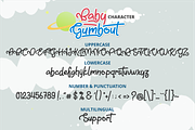 Baby Gumbout Font, a Script Font by Mabhal Studio (Thumbnail 5 of 6)