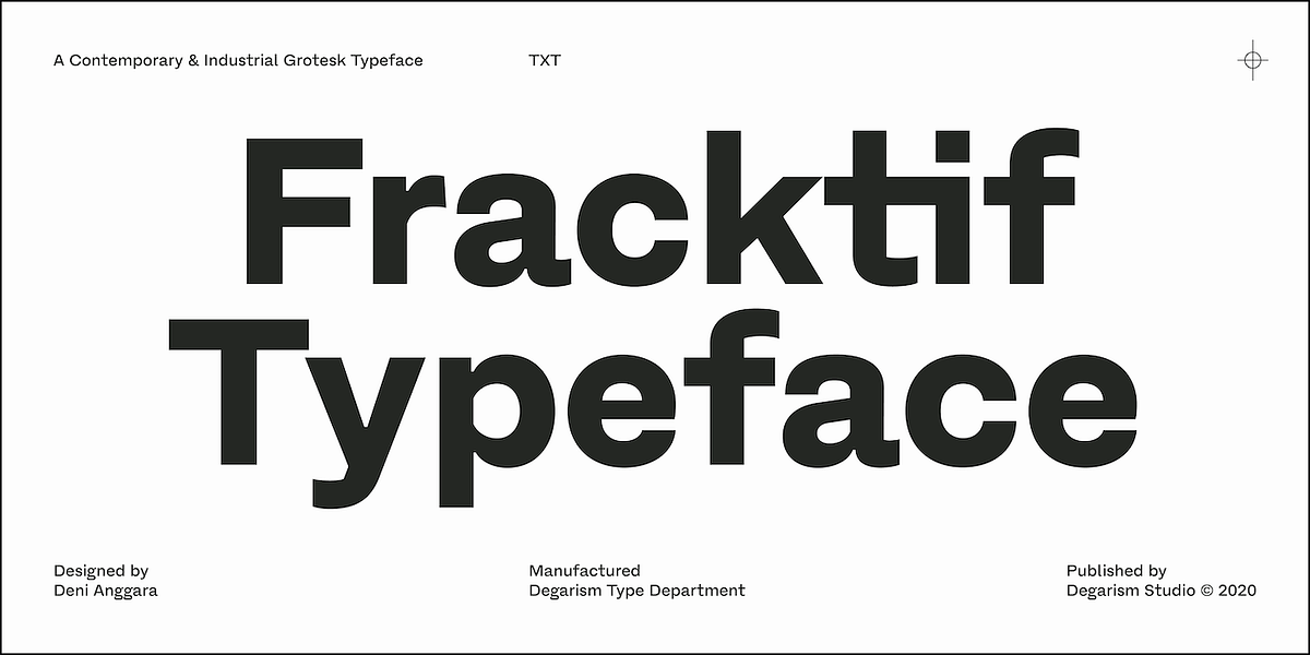 Fracktif, a Sans Serif Font by Degarism Studio (Photo 1 of 15)
