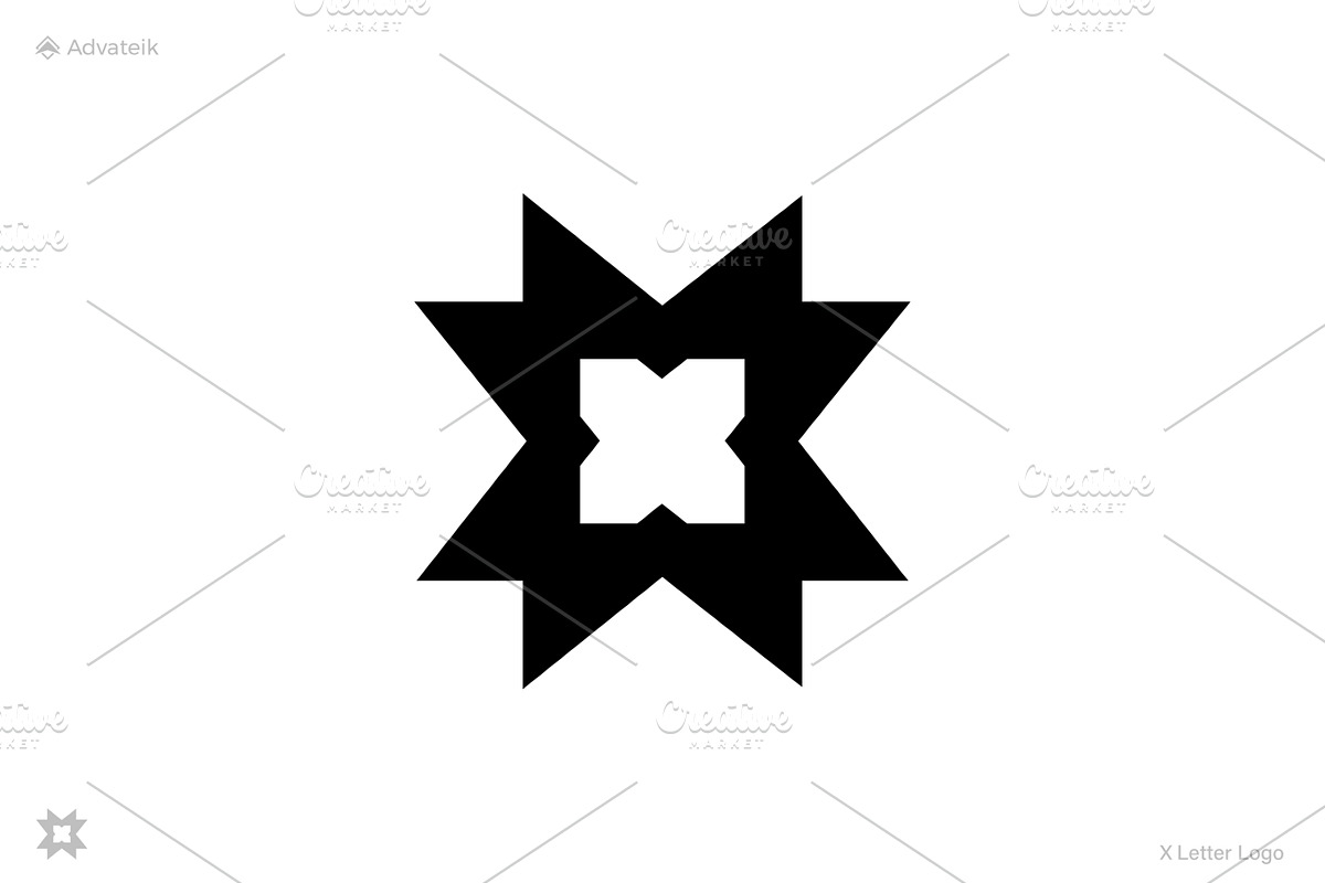 Letter X Logo Template | Modern Monogram preview 2