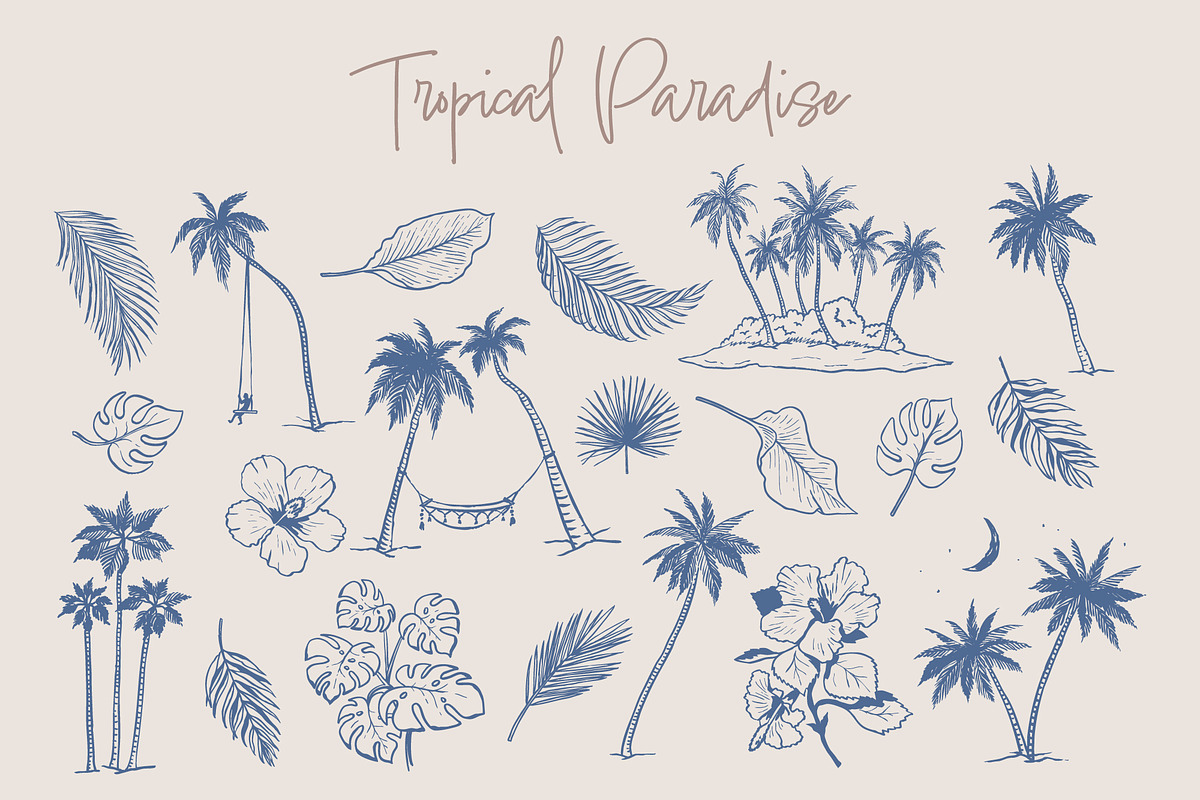 Hand Drawn Summer Illustration Set, an Object Graphic by Wild and Wonder by Ana (Photo 5 of 17)