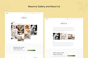Amanda - Blog HTML Website Template, a HTML Template by TemplatesJungle (Thumbnail 4 of 6)