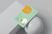 3.5x2 Business Card Mockups, an Advertising Mockup by megostudi0 (Thumbnail 2 of 6)